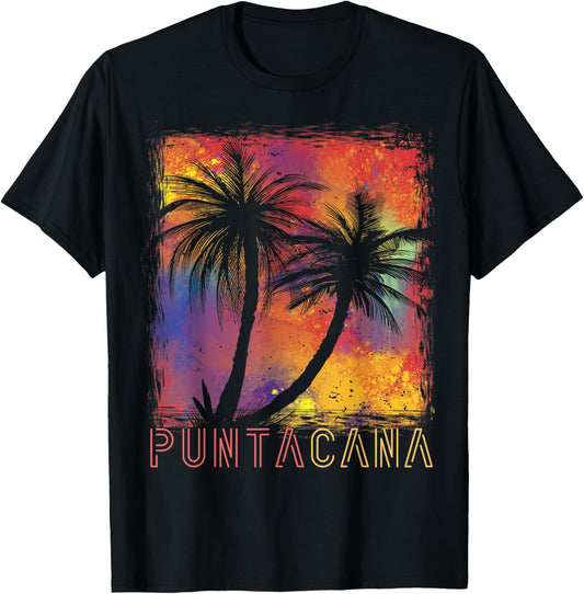 Punta Cana Vacation Dominican Beach Women T-Shirt - T-Shirt | Black
