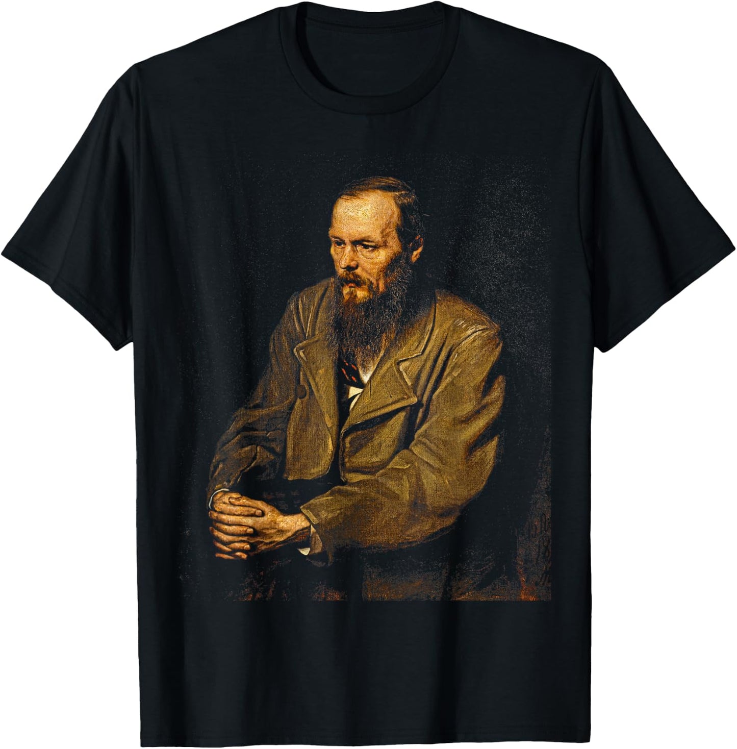 Fyodor Mikhailovich Dostoevsky T-Shirt - T-Shirt | Black