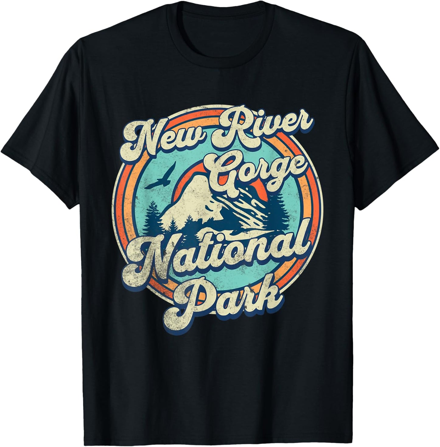 New River Gorge National Park T-Shirt - T-Shirt | Black