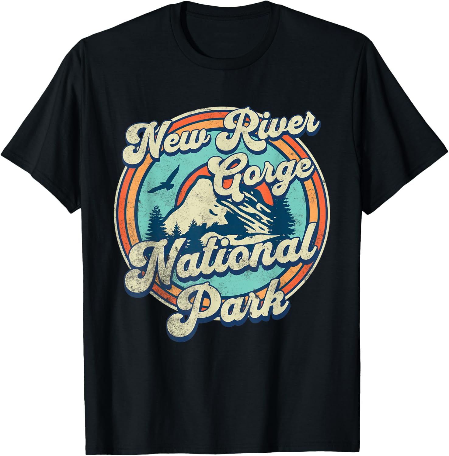 New River Gorge National Park T-Shirt - T-Shirt | Black