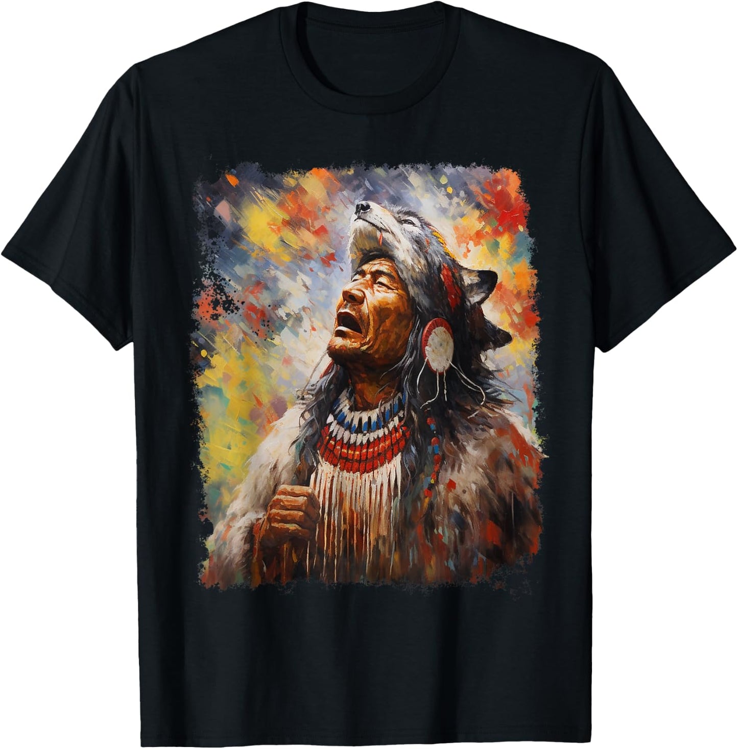 Wolf T-Shirt - T-Shirt | Black
