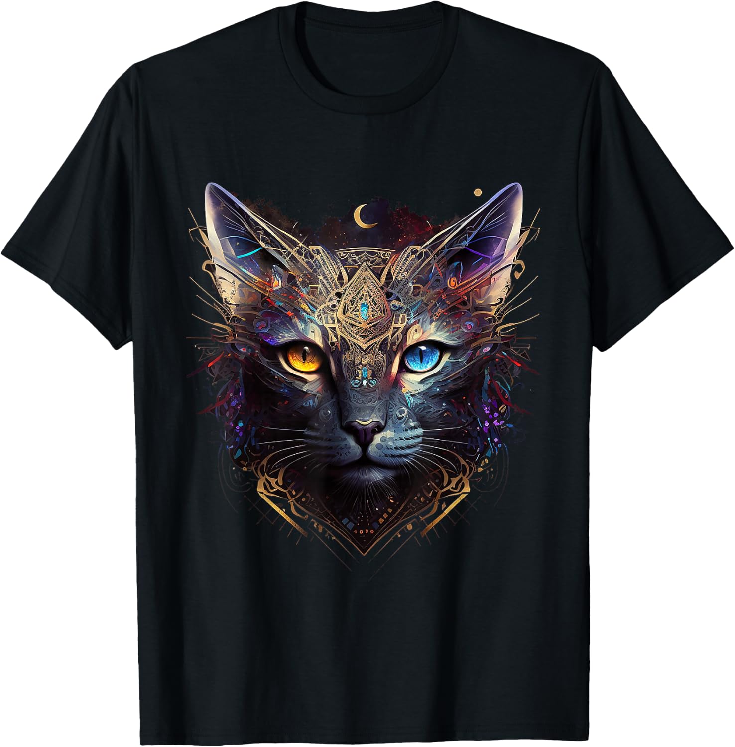 Cat Animal Lover Animal Cat T-Shirt - T-Shirt | Black