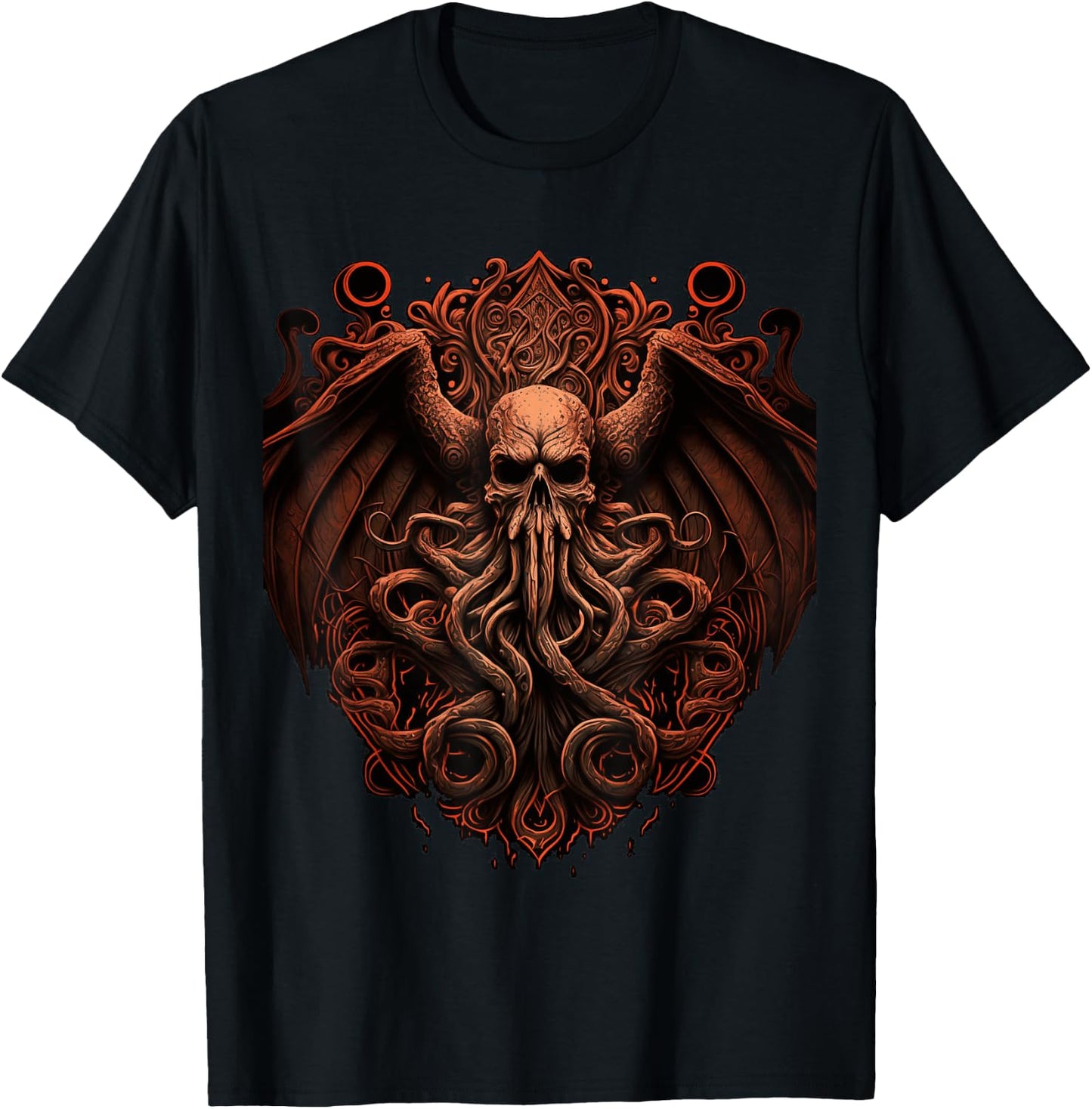 Cthulhu Lovecraft | Horror Cthulhu Myth | Entity of Cthulhu T-Shirt - T-Shirt | Black