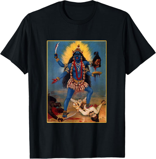 Ma Kali The Divine Mother T-Shirt - T-Shirt | Black