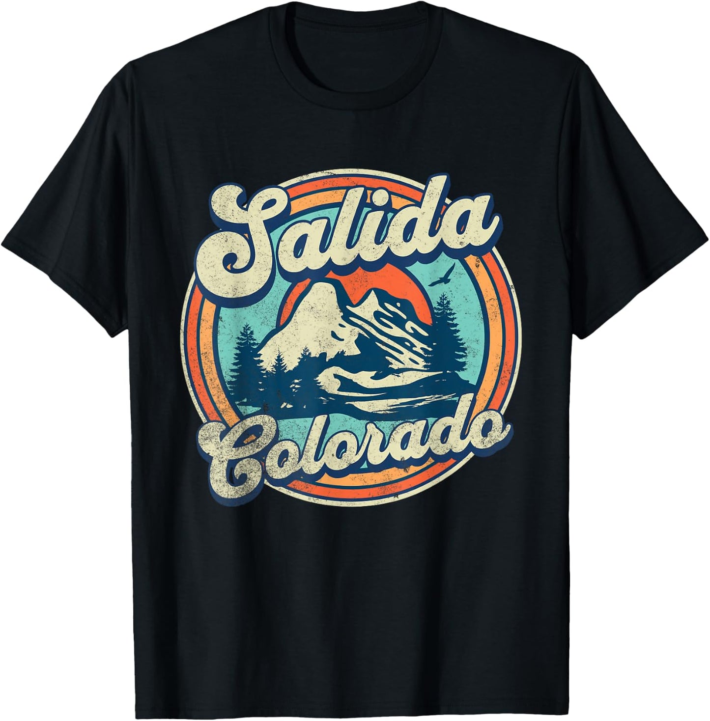 Salida Colorado T-Shirt - T-Shirt | Black