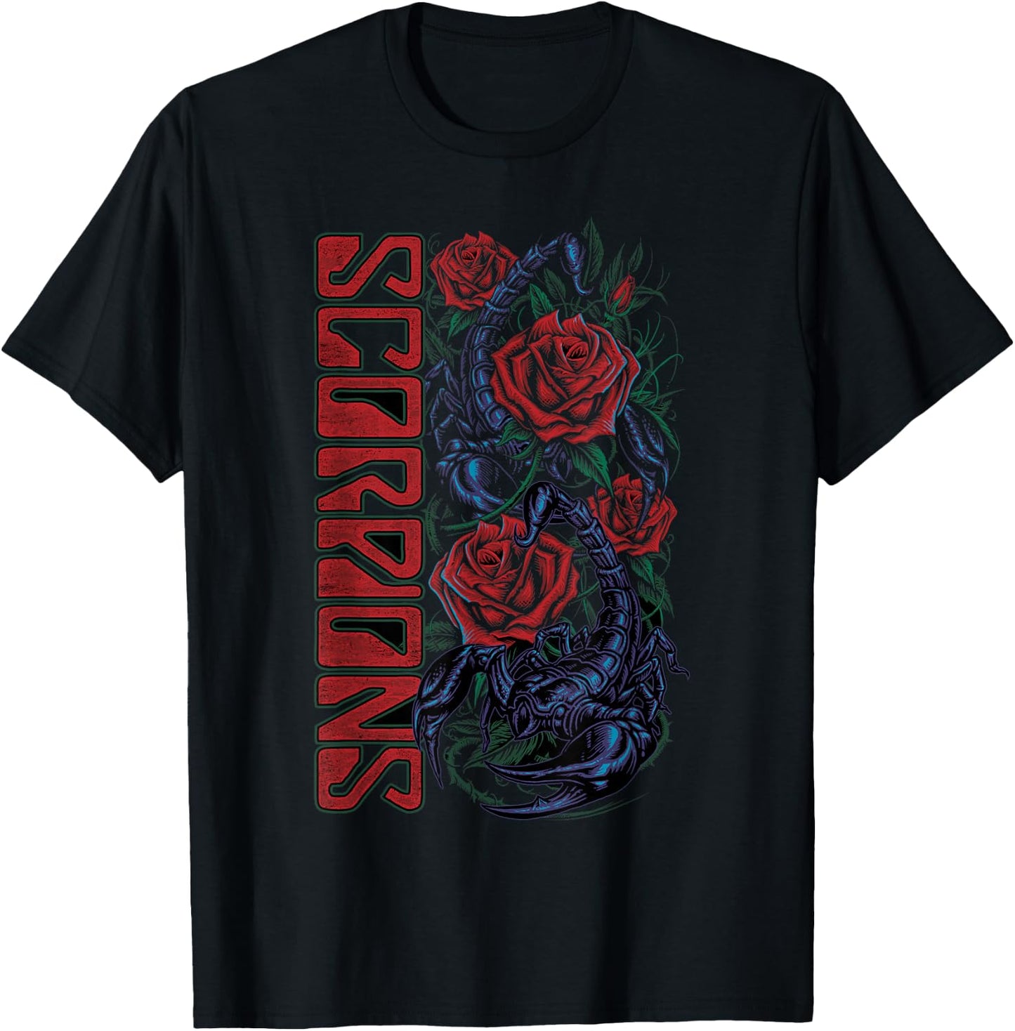 Official Scorpions Black Ballad T-Shirt - T-Shirt | Black