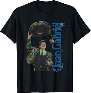 Popfunk Juan Gabriel Hats Off Mexican Themed T-Shirt - T-Shirt | Black
