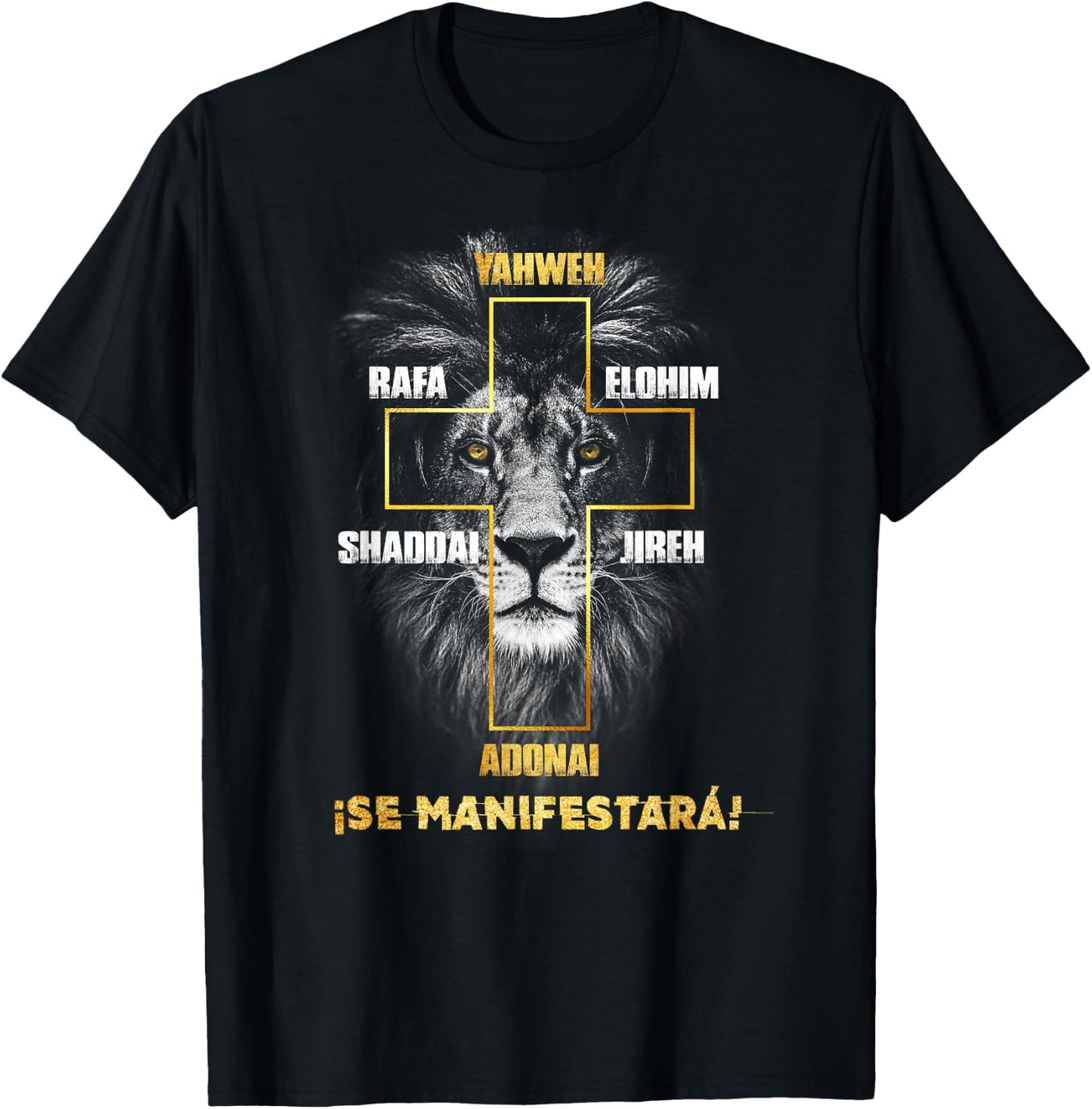 Cristianos de Jesus en Espanol - Christian Spanish mensaje T-Shirt - T-Shirt | Black
