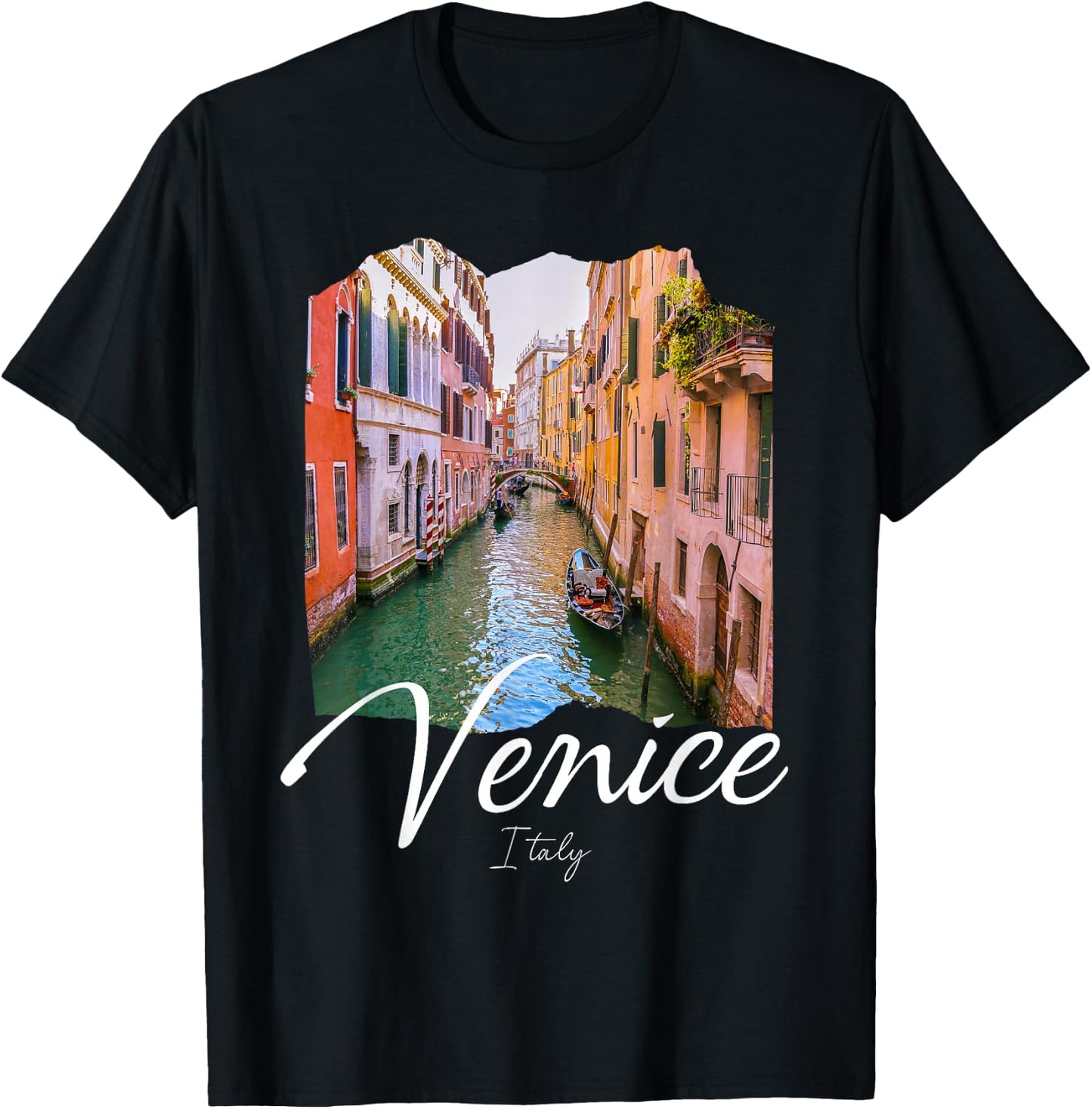 Venice Souvenir Venice Italy T-Shirt - T-Shirt | Black