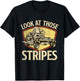 Look At Those Stripes - Landscaping Gardener Lawn Mower T-Shirt - T-Shirt | Black