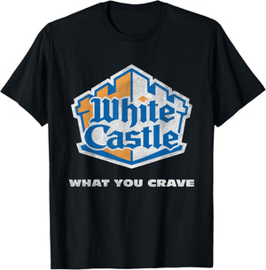 White Castle Distressed Logo T-Shirt - T-Shirt | Black