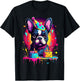 French Bulldog Dog Birthday Party Themed Women T-Shirt - T-Shirt | Black