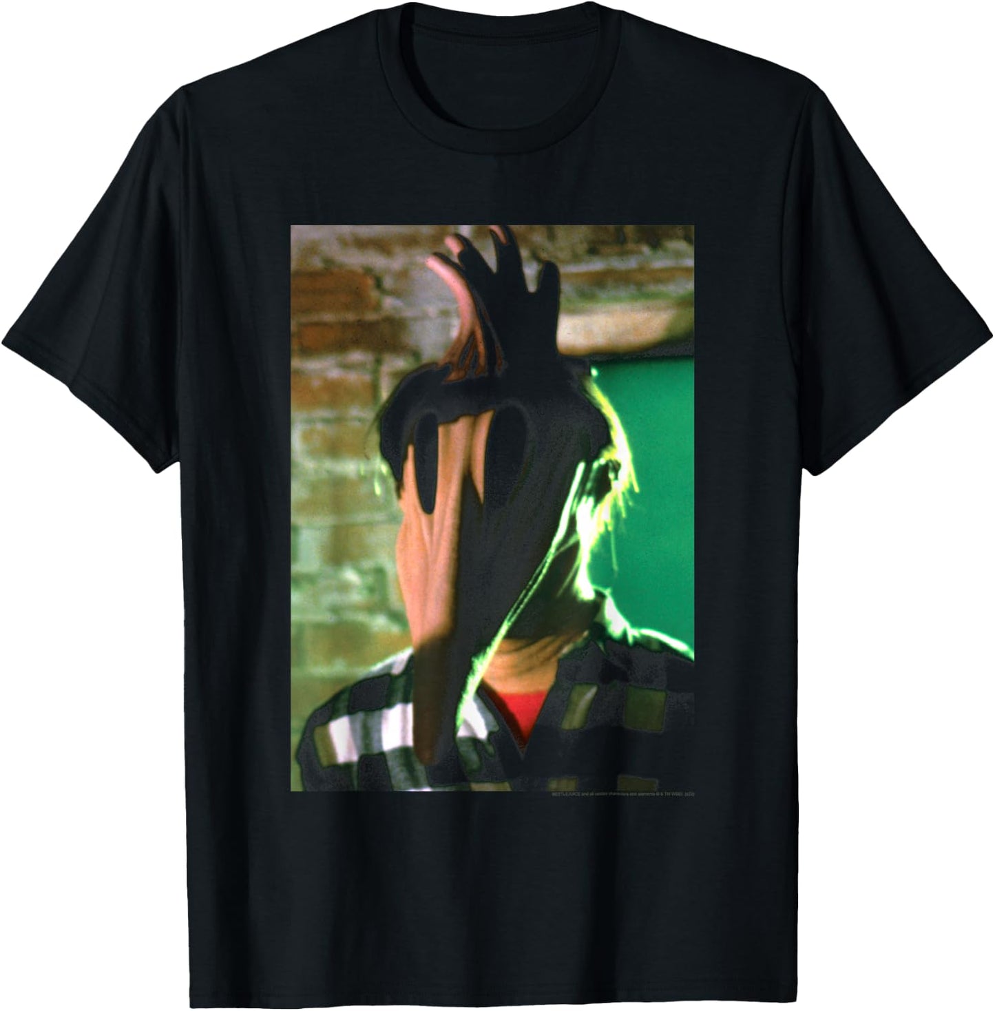 Beetlejuice Adam Ghost Form Photo Movie T-Shirt - T-Shirt | Black