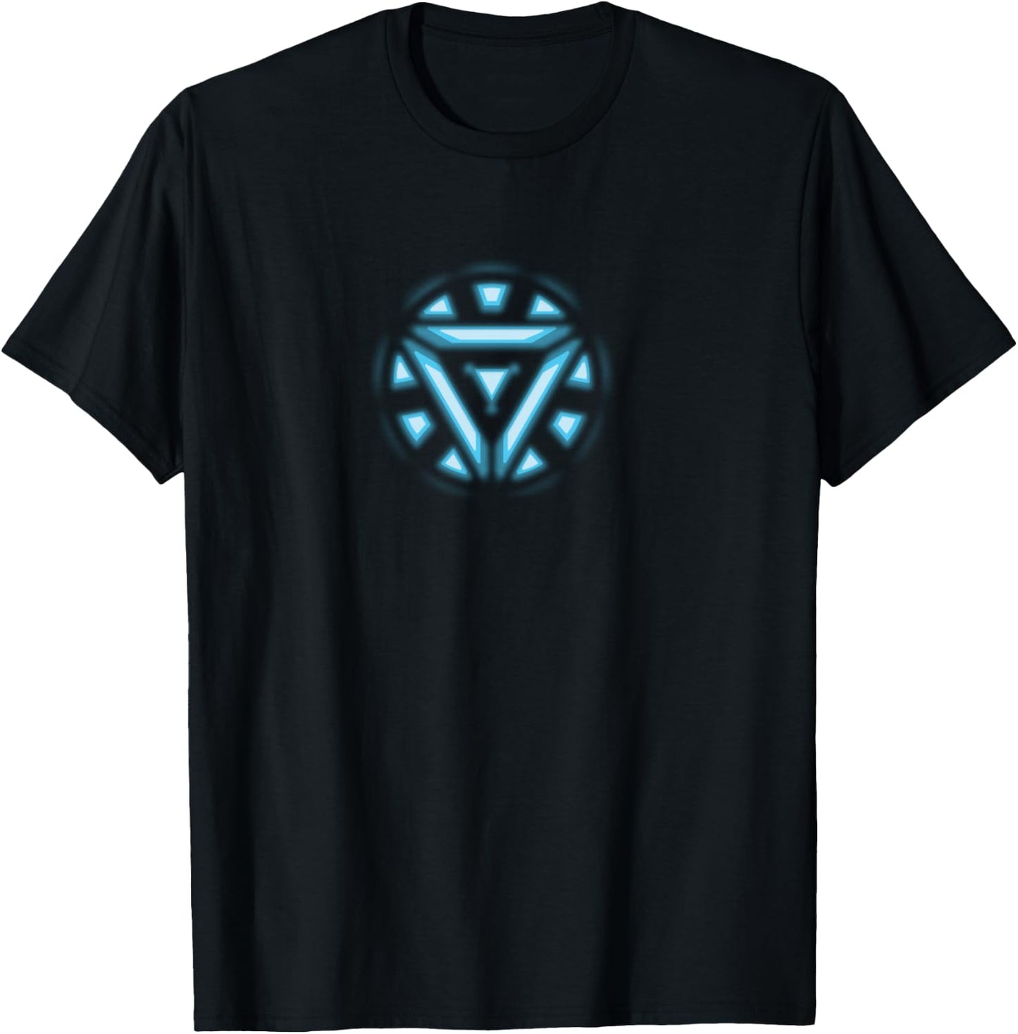 Marvel Studios Iron Man Tony Stark Arc Reactor T-Shirt - T-Shirt | Black