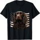 Boykin Spaniel 4th of July - Boykin Spaniel USA T-Shirt - T-Shirt | Black
