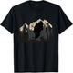 Bigfoot Sasquatch Design Women and Men Trip Hiking lovers T-Shirt - T-Shirt | Black