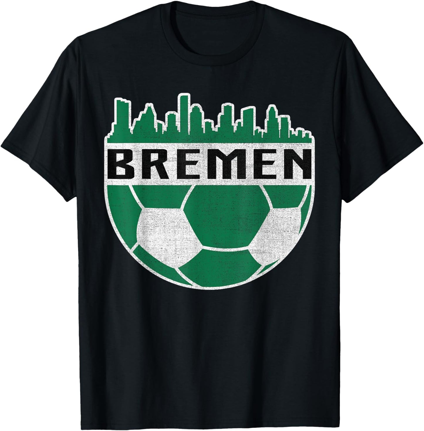 Fuballmannschaft Fuballklub Bremer Geschenk Football Fan , -Adults, Kids, Black, Small, Short Sleeve, , Sports Team Fan T-Shirt - T-Shirt | Black