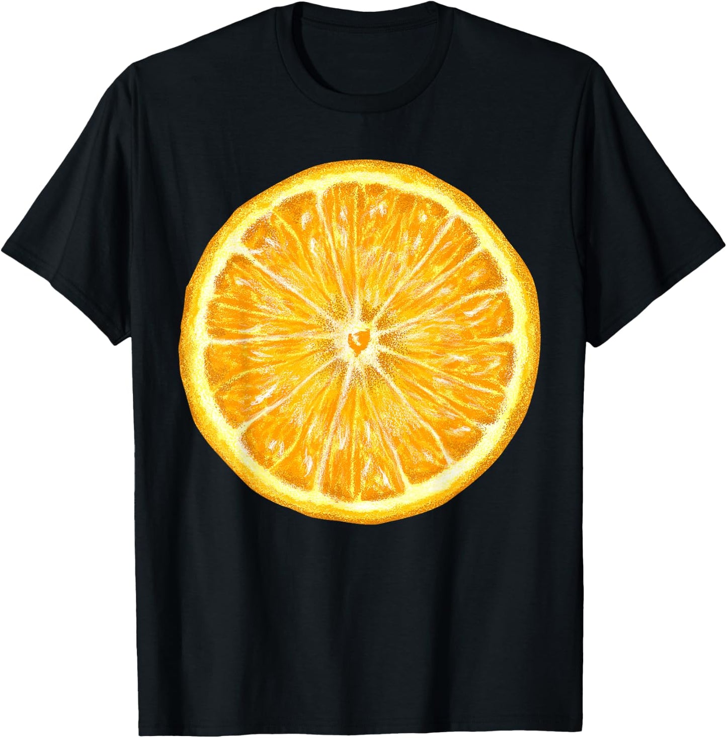 Awesome Juicy Fruit Orange Sliced Costume Outfit Themed T-Shirt - T-Shirt | Black