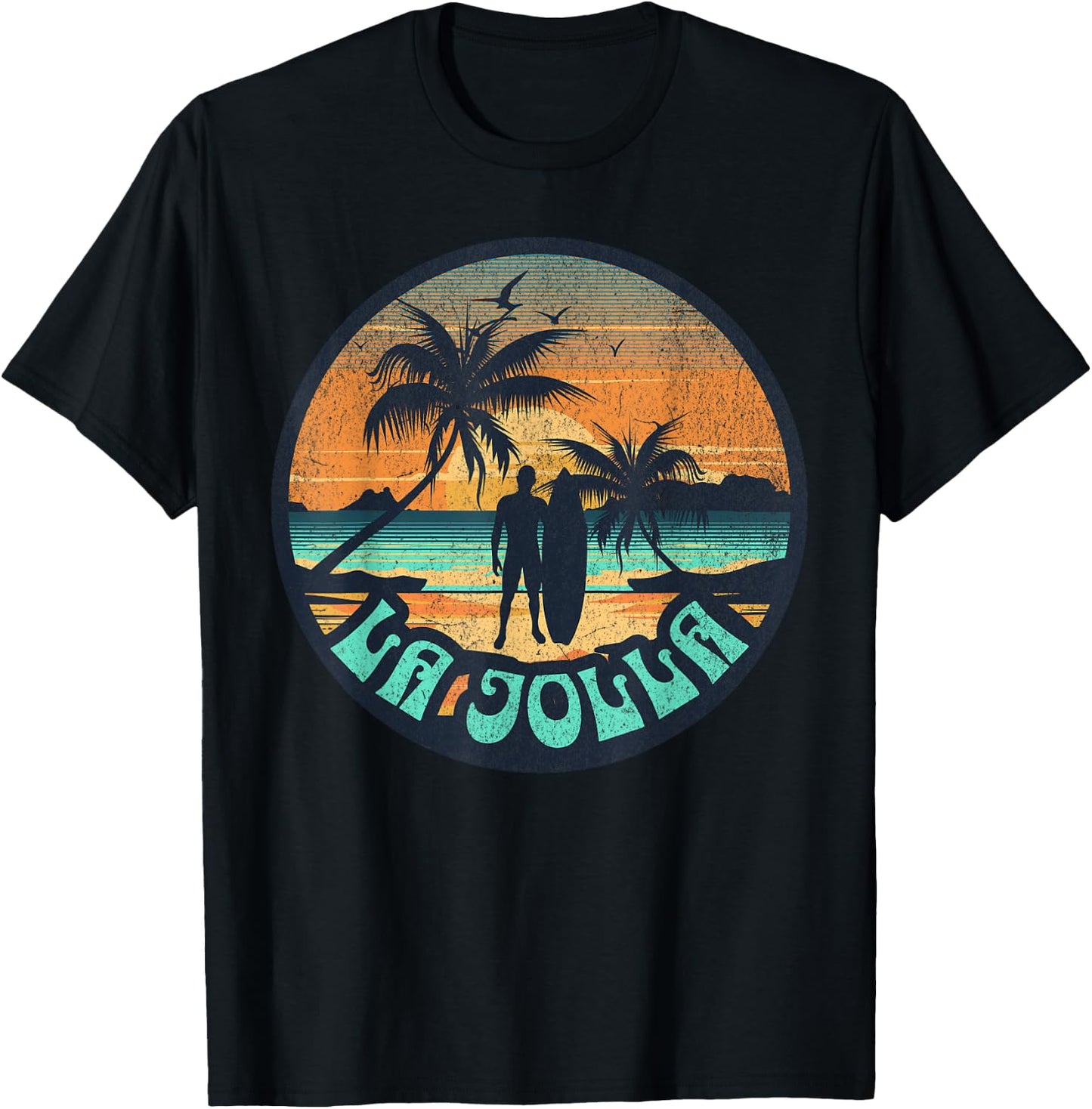 La Jolla T-Shirt - T-Shirt | Black