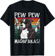 Pitbull Pew Dog Vintage Retro Sunset Dog Guns Pittie Women T-Shirt - T-Shirt | Black