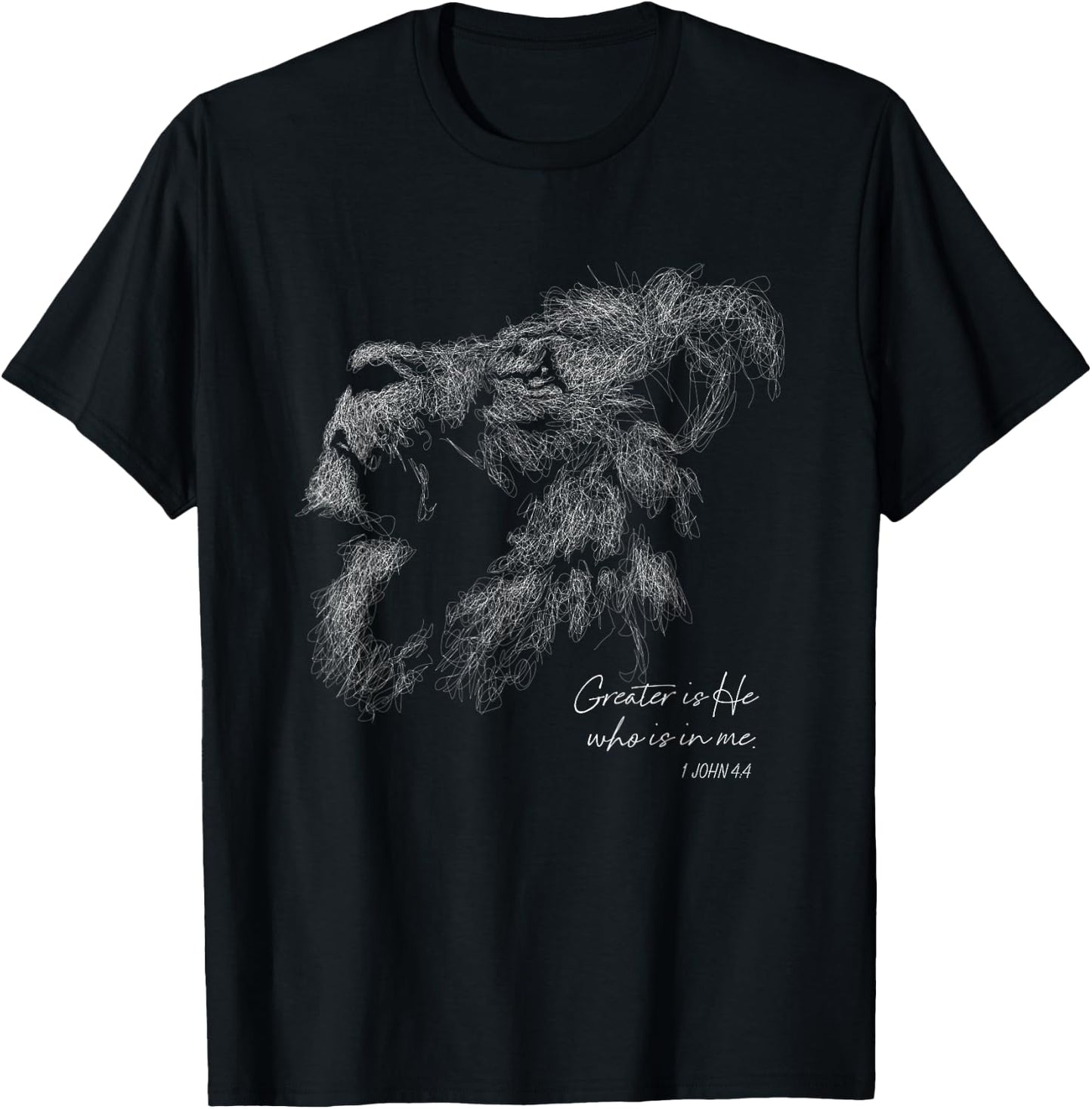Lion of Judah Christian T-Shirt - T-Shirt | Black