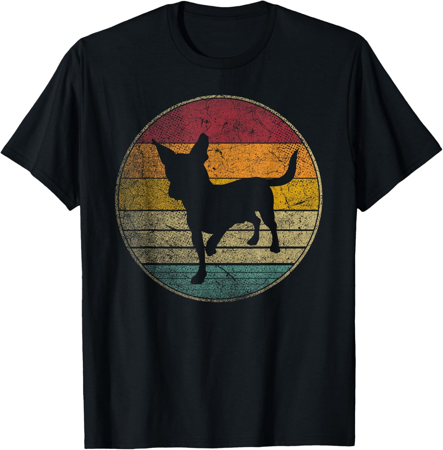 Chiweenie Dog Puppy Pet Gift Shirt Retro Style Vintage 80s Women Kids T-Shirt - T-Shirt | Black