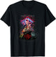 Stranger Things 3 Characters At Starcourt Mall Neon Vintage T-Shirt - T-Shirt | Black