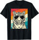 Retro Vintage Tiger with Sunglasses Wild Animal Lovers T-Shirt - T-Shirt | Black