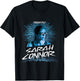 Terminator 2 Judgment Day Sarah Connor Dot Art T-Shirt - T-Shirt | Black