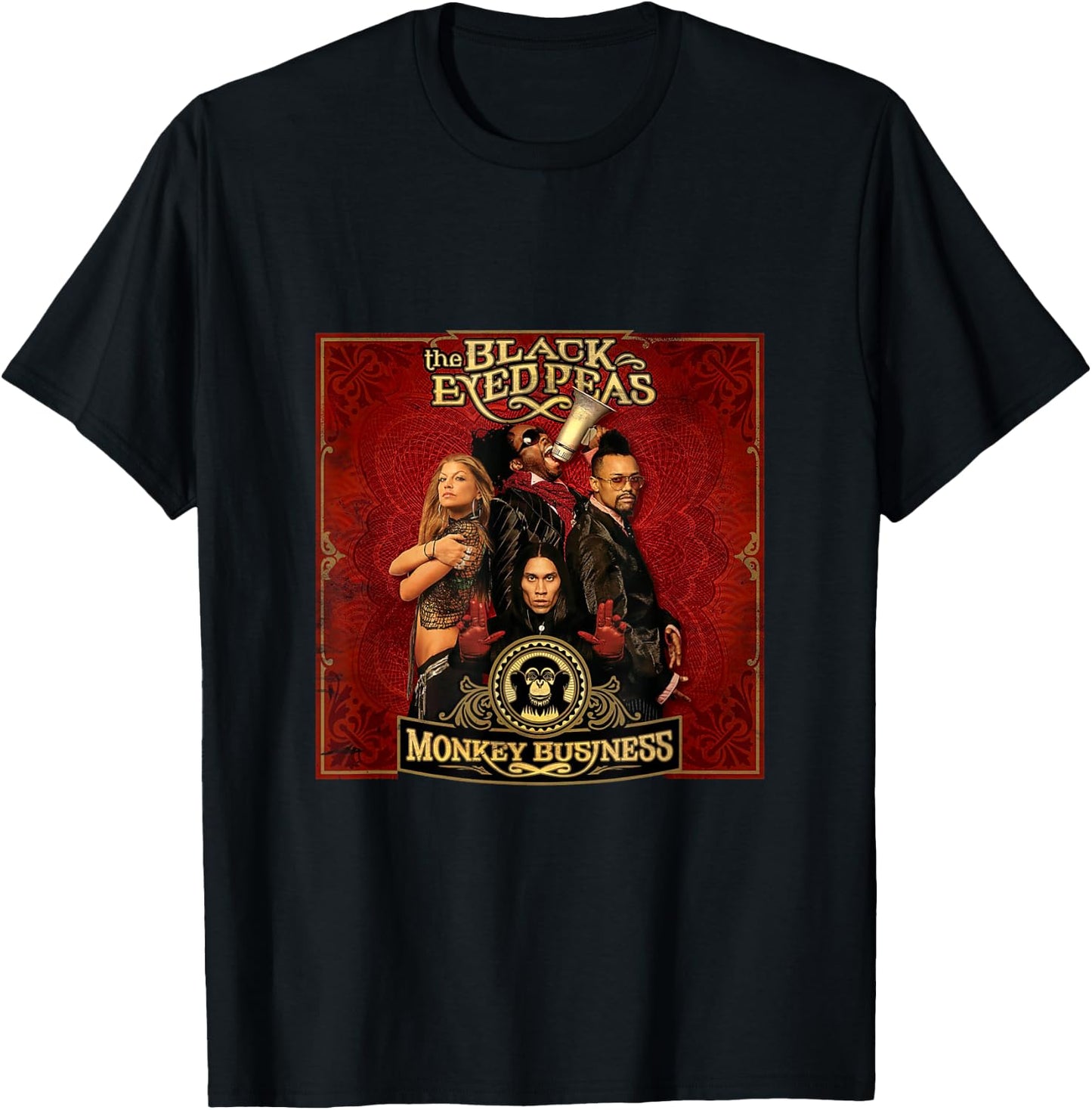 Black Eyed Peas - Monkey Business Album T-Shirt - T-Shirt | Black