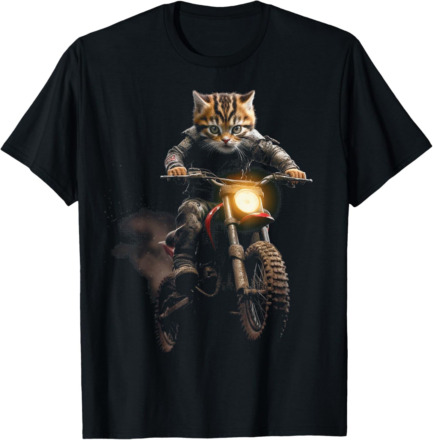 Brraaap Funny Dirt Bike Motocross For Riders T-Shirt - T-Shirt | Black