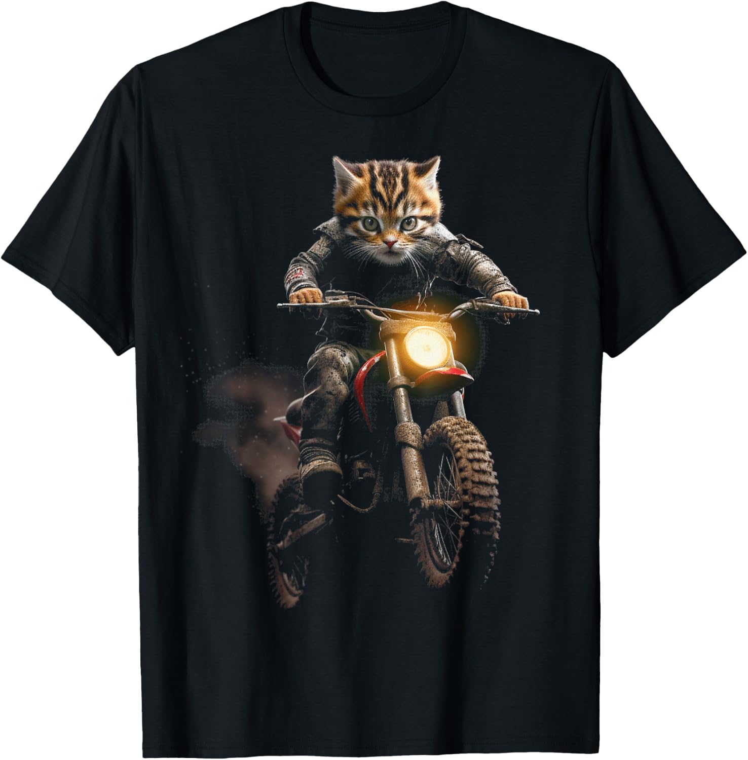 Brraaap Funny Dirt Bike Motocross For Riders T-Shirt - T-Shirt | Black