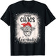 Funny Heifer Bleached Chaos Coordinator Teachers Boss Women T-Shirt - T-Shirt | Black