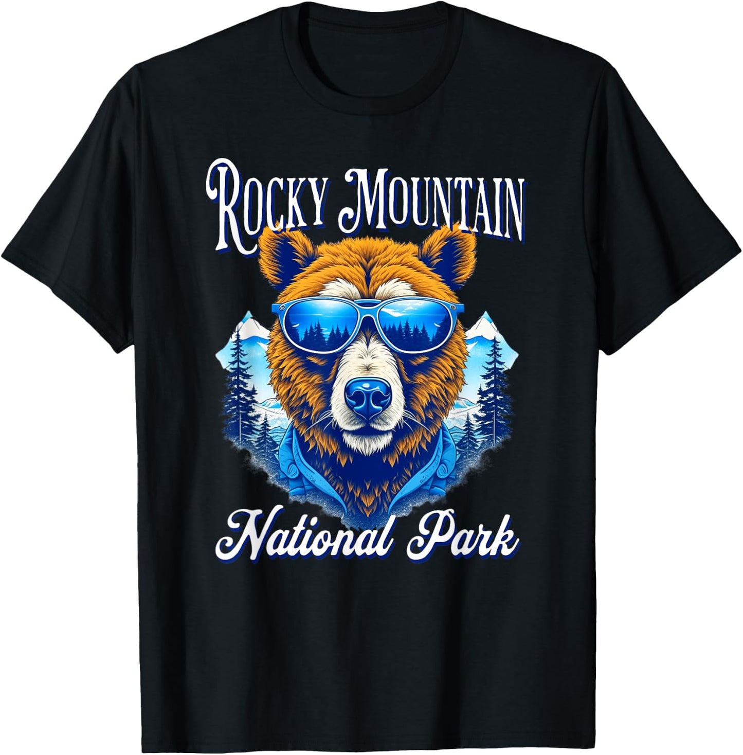 Rocky Mountain National Park T-Shirt - T-Shirt | Black