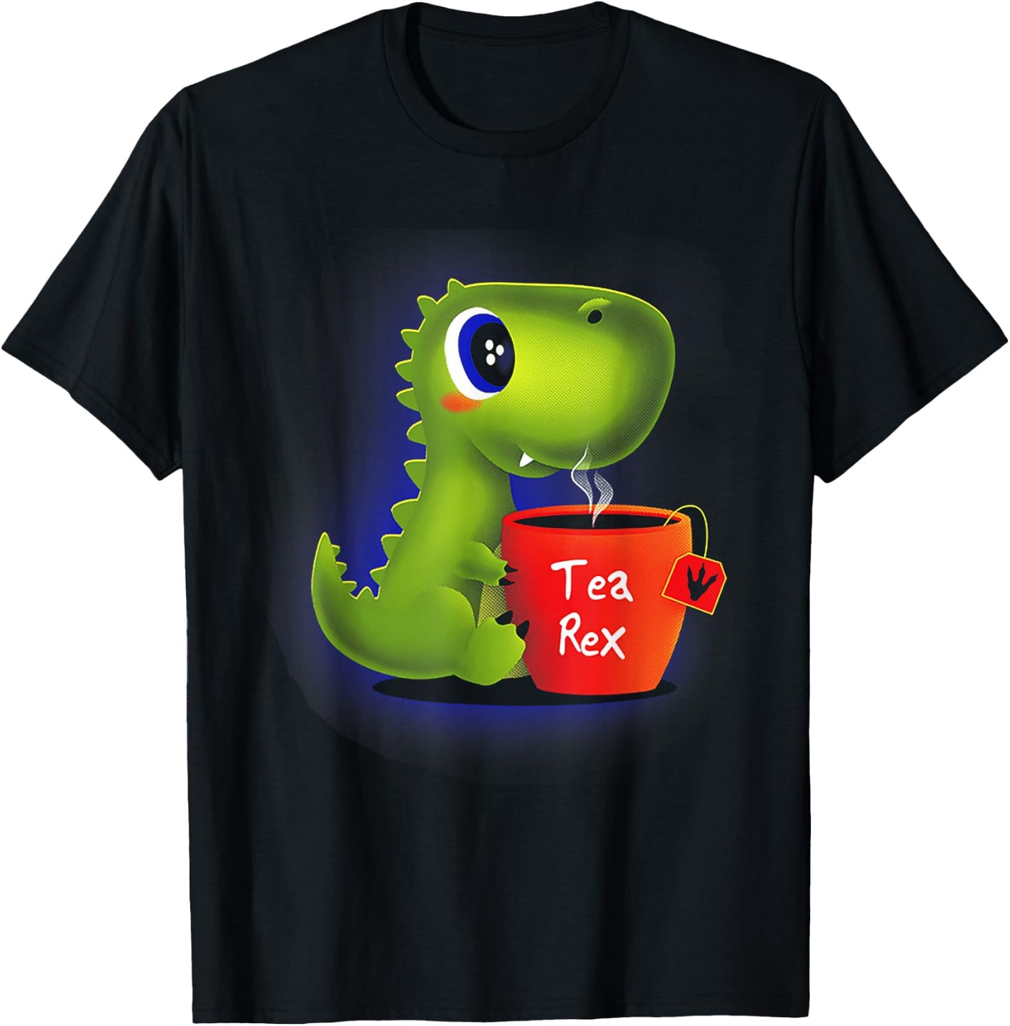 Tea Rex T-Shirt - T-Shirt | Black