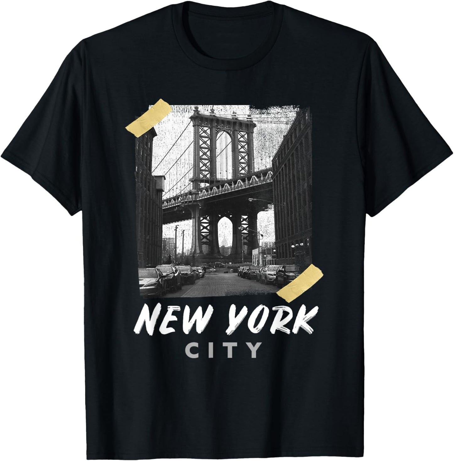 Nyc New York Souvenirs And Gifts -Adults Black Small New York City Graphic T-Shirt - T-Shirt | Black