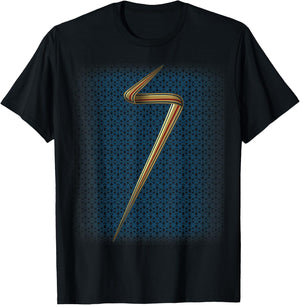 Marvel Ms. Marvel Kamala Khan Super Hero Halloween Costume T-Shirt - T-Shirt | Black