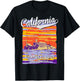 Alcatraz Island San Francisco CA Cali California Republic T-Shirt - T-Shirt | Black