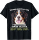 Bernese Mountain Dog Professional Human Trainer T-Shirt - T-Shirt | Black