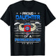 Proud Daughter Of A Army 82Nd Airborne Paratroope Veteran T-Shirt - T-Shirt | Black