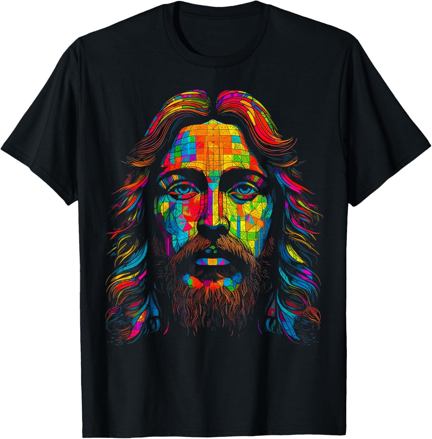 Pop Art Jesus Christ T-Shirt - T-Shirt | Black