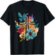 Jesus Cross Butterfly Flower Christian Faith Motivation T-Shirt - T-Shirt | Black