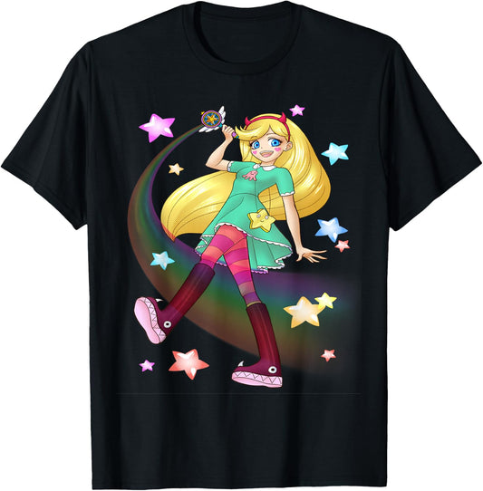 Star Butterfly vs. The Forces of Evil T-Shirt - T-Shirt | Black