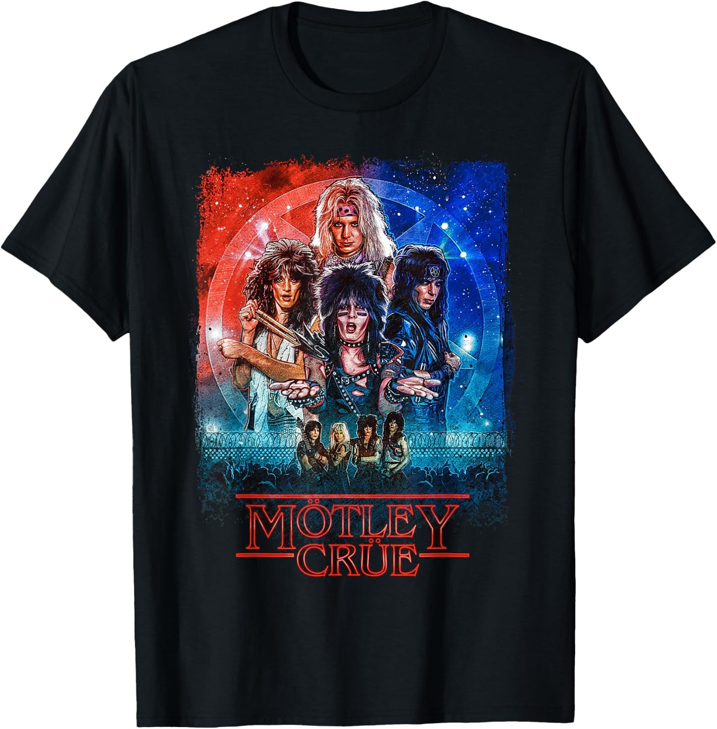 Mötley Crüe – Stanger Crüe T-Shirt - T-Shirt | Black