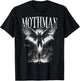 Mothman Cryptid Creature - Death From Above Graphic T-Shirt - T-Shirt | Black