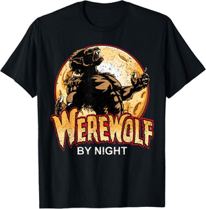 Vintage Werewolf By Night T-Shirt - T-Shirt | Black