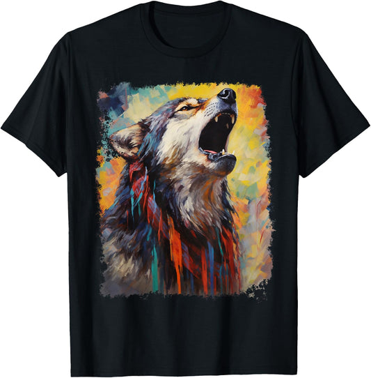 Wolf Man T-Shirt - T-Shirt | Black