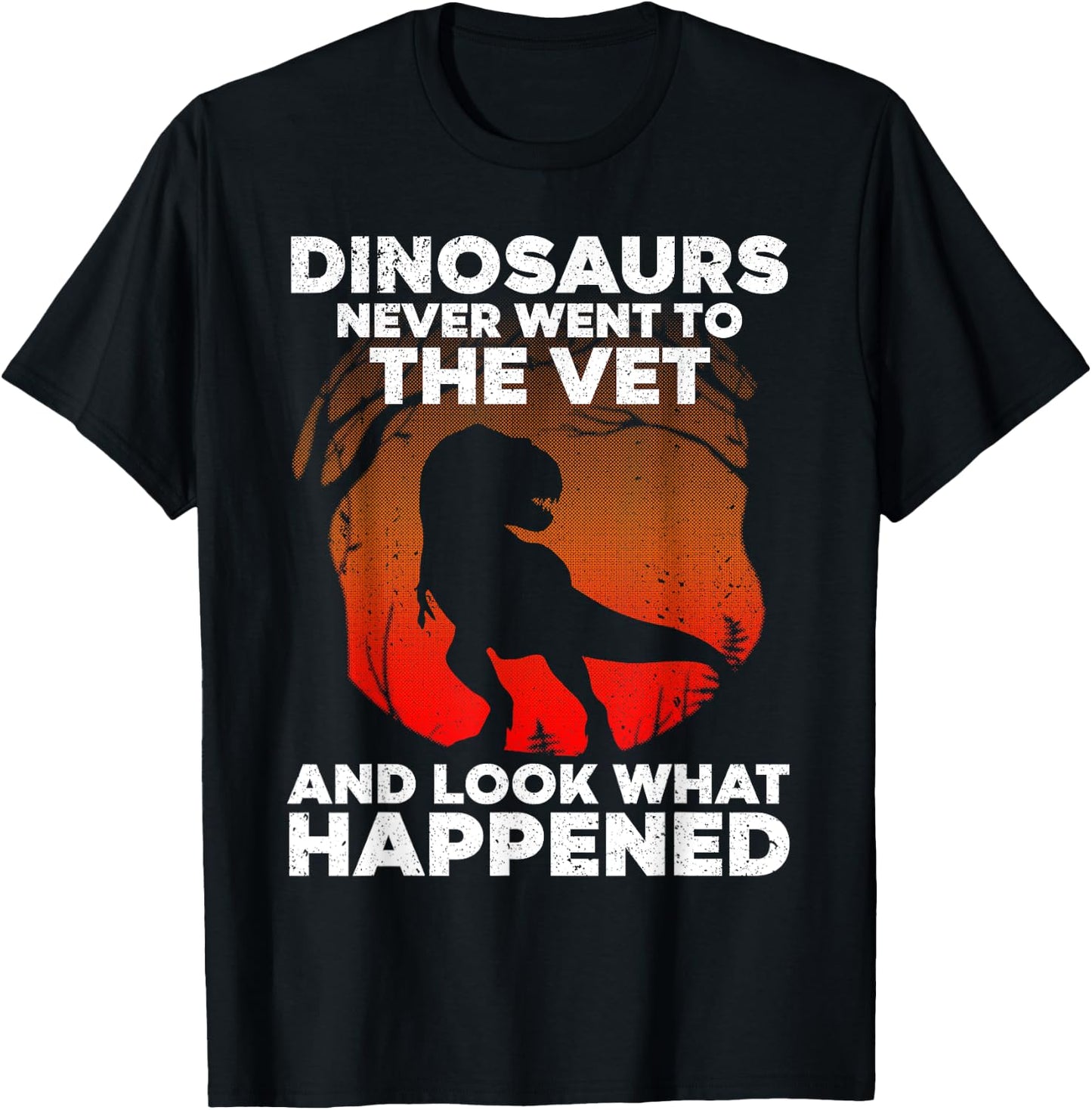 Funny Veterinary Art Women Kids Veterinarian Lovers T-Shirt - T-Shirt | Black