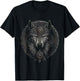 Viking Celtic Fenrir Wolf Women, Men T-Shirt - T-Shirt | Black