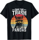 Funny Raccoon T-Shirt - T-Shirt | Black